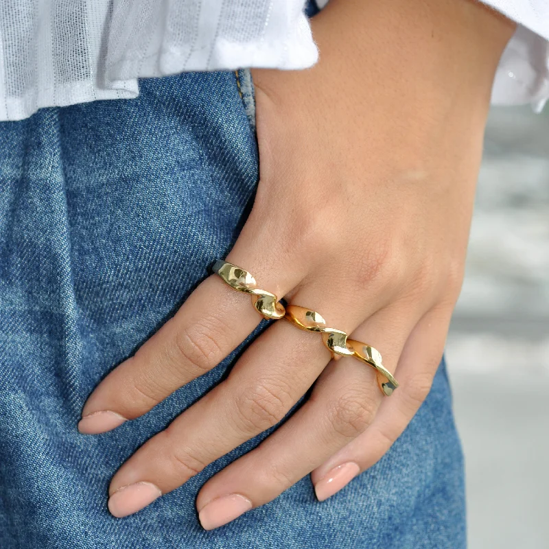 Sparkle More For Less – Jewelry Sale Happening Now REESE TWIST RINGS