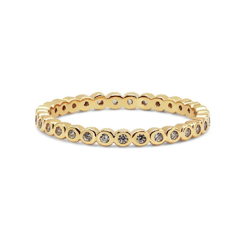 Bold And Beautiful Jewelry Now At Irresistible Prices Bezel Pavé Eternity Band