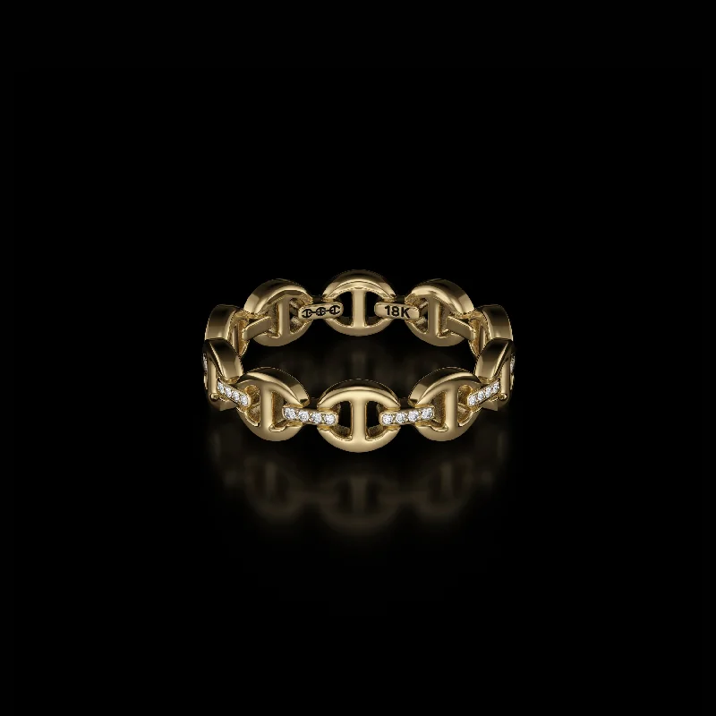 Unlock Unbeatable Jewelry Deals Before They’Re Gone MICRO DAME TRI-LINK III WITH DIAMOND BRIDGES
