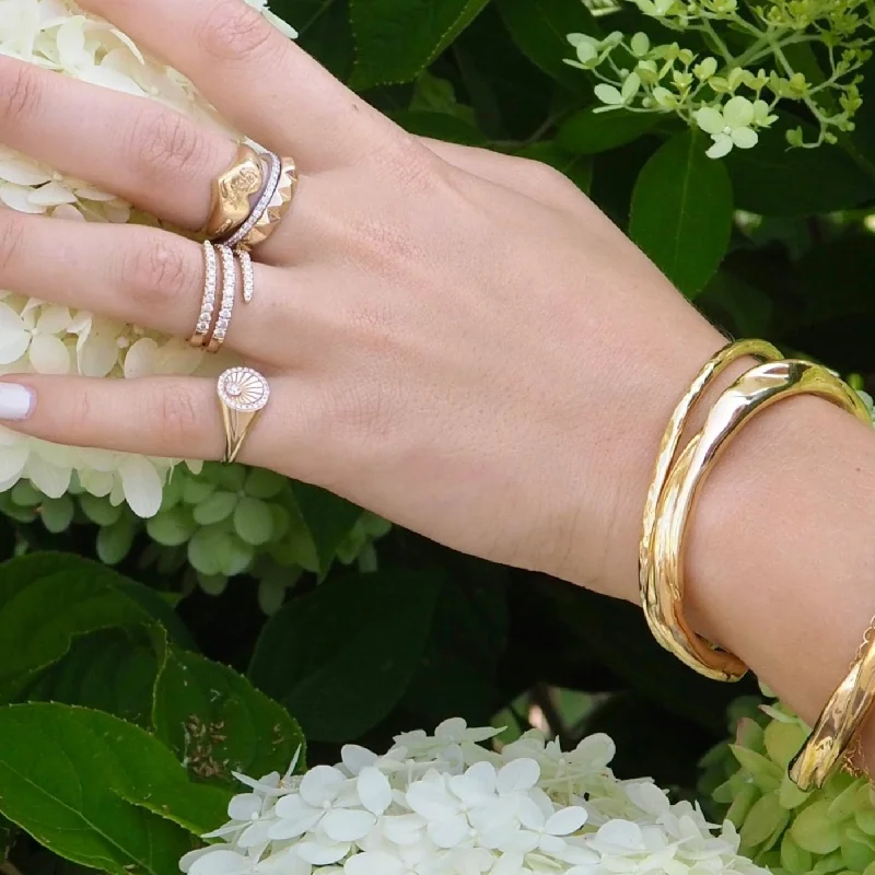 The Perfect Accessory For Less – Jewelry Sale Live DAISY MINI  HEART SIGNET RING