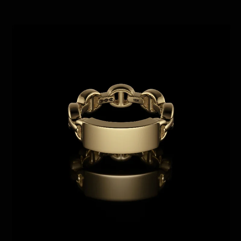 Affordable Luxury Jewelry For Every Occasion DAME TRI-LINK MONOGRAM