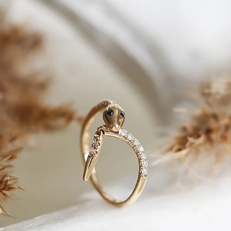 Everyday Jewelry Essentials Now On Sale NAOMI SNAKE RING