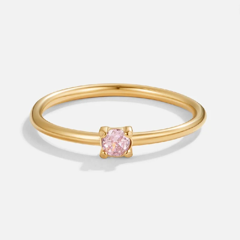 Best Jewelry Deals – Premium Quality At Exclusive Discounts October Birthstone 18K Gold Ring