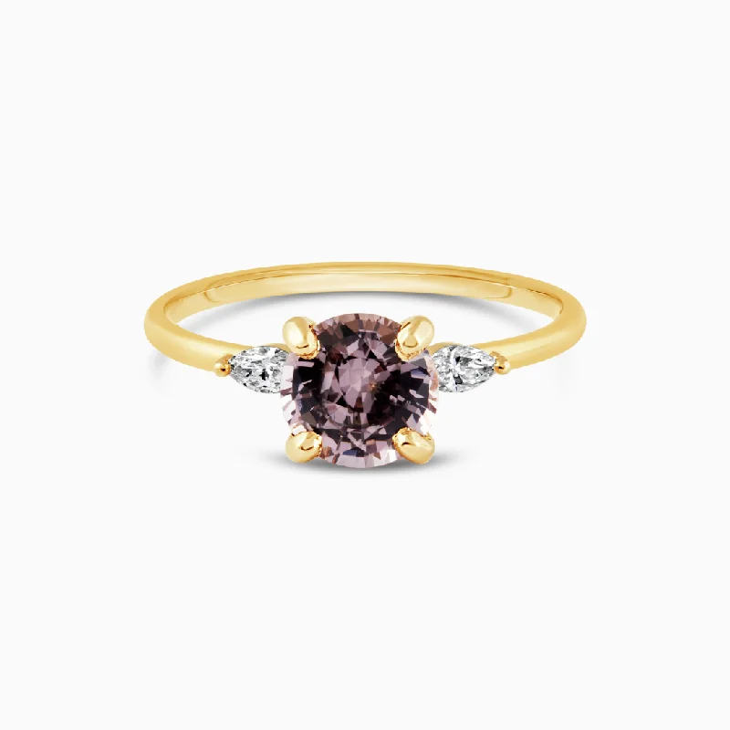 Affordable Luxury Jewelry – Style At A Great Price Pinky Purple Spinel & Diamonds