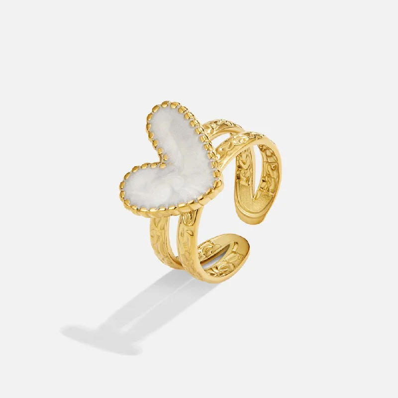 Exclusive Online Jewelry Sale – Don't Wait 'Pure Heart' Gold Ring