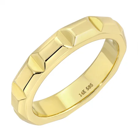 Shop High-Quality Jewelry At Jaw-Dropping Discounts SAGE GEOMETRIC SHAPED BAND