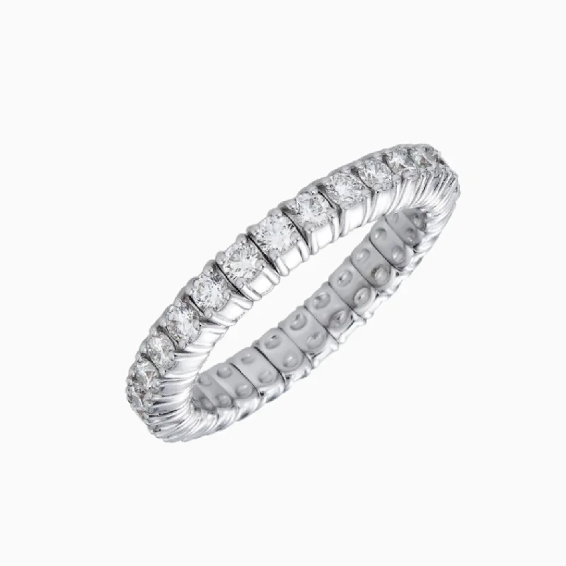 Classic And Modern Jewelry Styles On Sale Single Diamond Eternity Ring