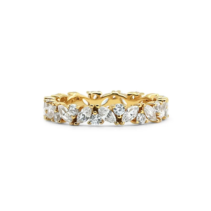 Trending Jewelry Now Available At Exclusive Prices To the 9's Cluster Eternity Ring