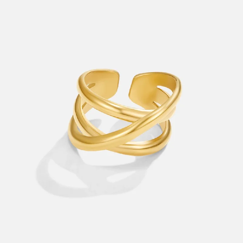 Must-Have Jewelry At Unbelievable Discounts Trinity Gold Ring