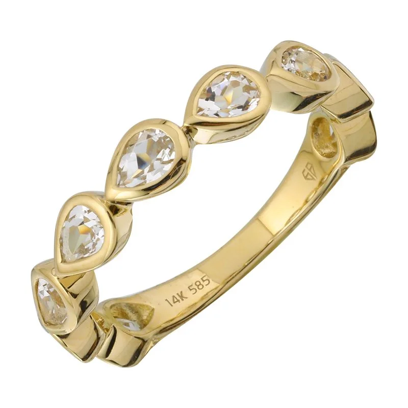 Grab Your Favorite Jewelry At The Lowest Prices WESLIE PEAR SHAPE RING