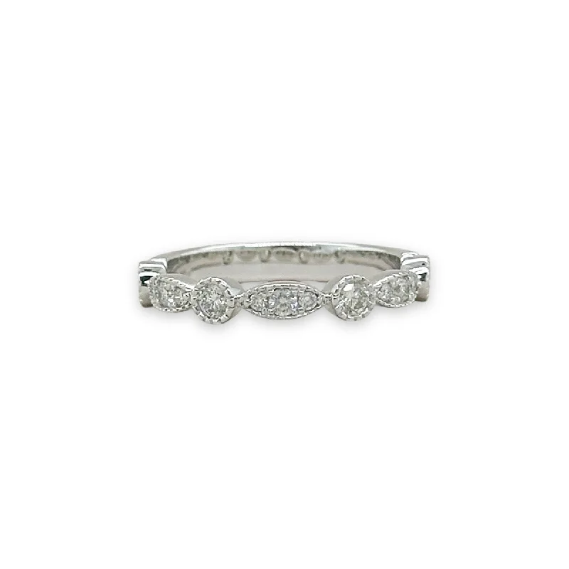 Premium Jewelry Now Available At Special Discounts 14K W Gold 0.36ctw H/SI2 Bezel Set Diamond Ring