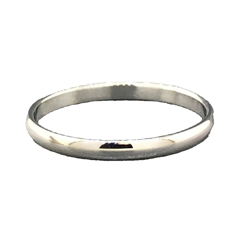Stunning Jewelry Pieces At The Lowest Prices Ever 14K W Gold 2mm Thin Band