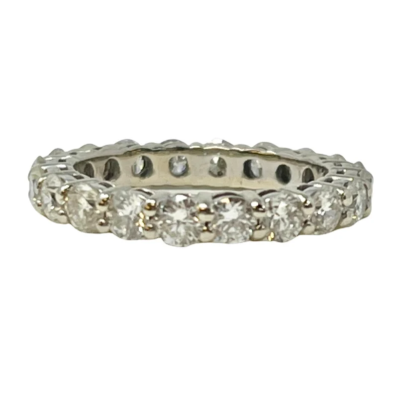 Get Ready To Sparkle – Special Jewelry Discounts 14K White Gold Diamond Eternity Ring