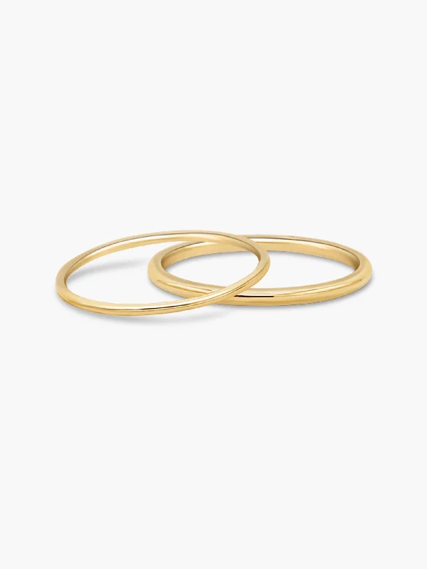 Exclusive Gemstone Jewelry Markdowns – Shop Now Plain Stacker