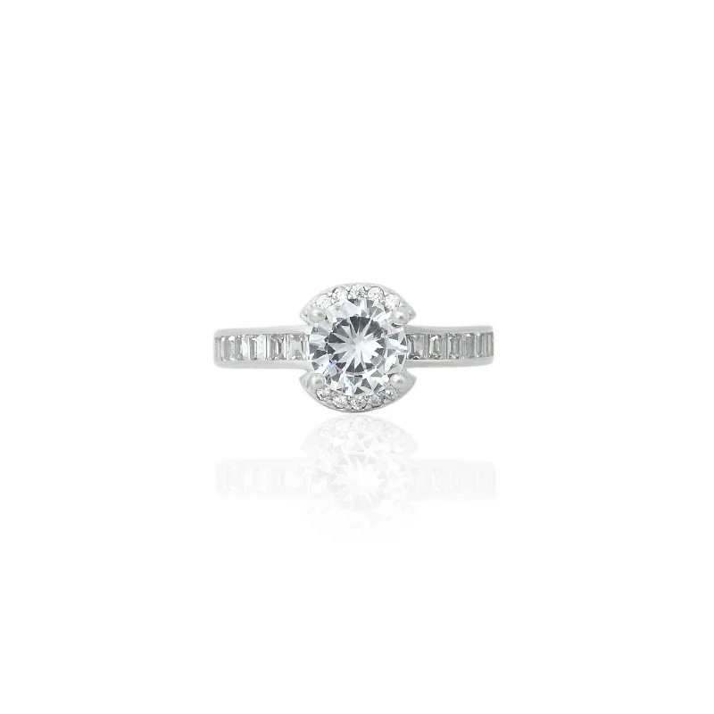 Huge Savings On Premium Jewelry Styles 925 Silver Solitaire Statement Ring for Women