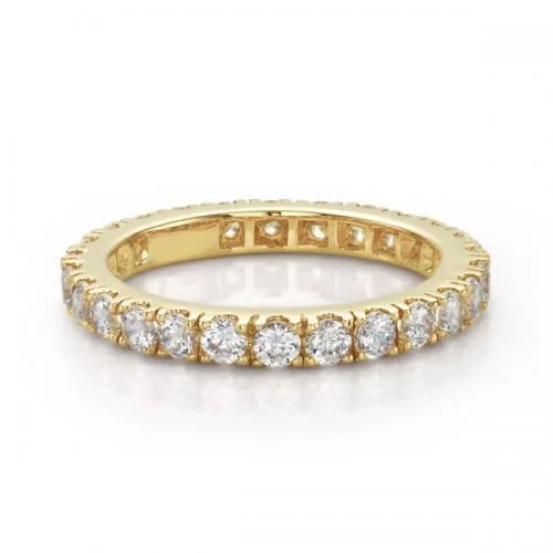 Sparkle For Less – Shop Our Limited-Time Jewelry Deals All-rounder eternity band with 1.56 carats* of diamond simulants in 14 carat yellow gold
