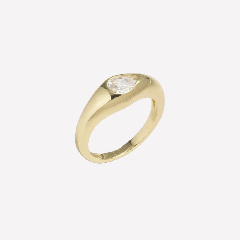 Timeless Elegance, Temporary Discounts – Act Fast Babette Pear Shape Ring