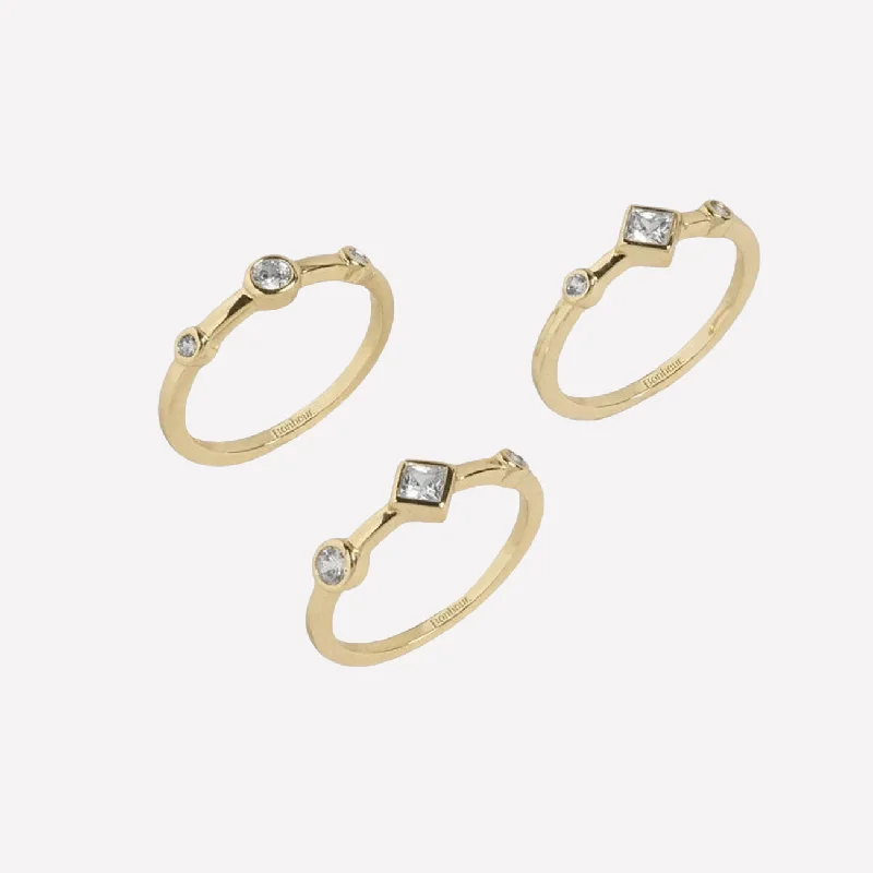 The Perfect Jewelry Piece At The Perfect Price Bridgette Three Ring Set
