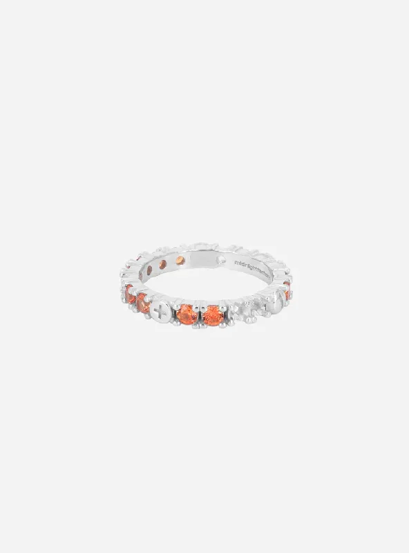 Unlock Unbeatable Jewelry Deals Before They’Re Gone Broken eternity ring with sapphire