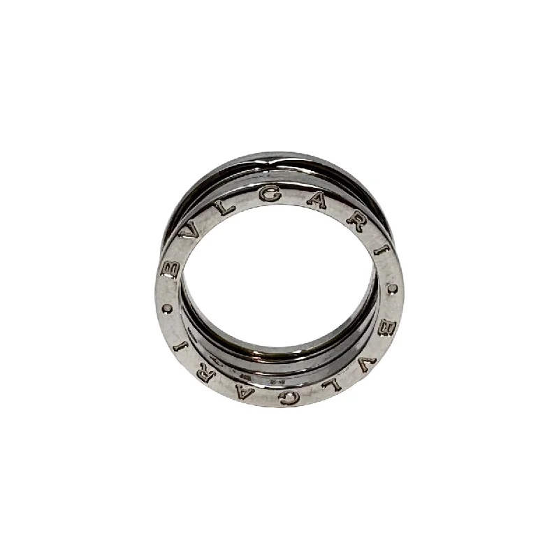 Handmade Pearl Jewelry For Timeless Elegance Bulgari 18K White Gold B.zero1 Ring