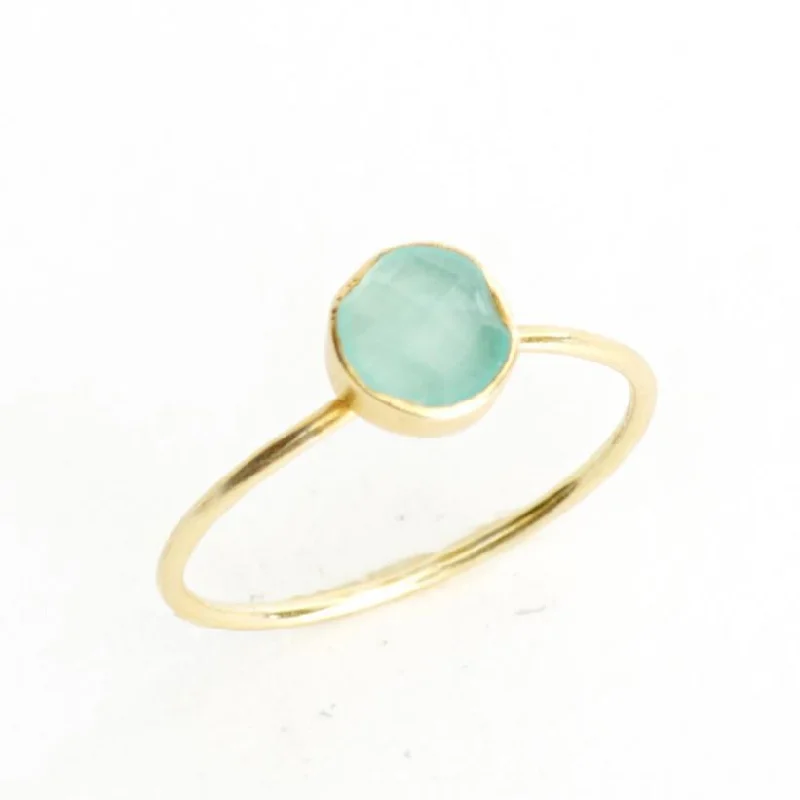 Shop Dazzling Jewelry With Special Promotional Discounts Chalcedony Circle Stacking Ring