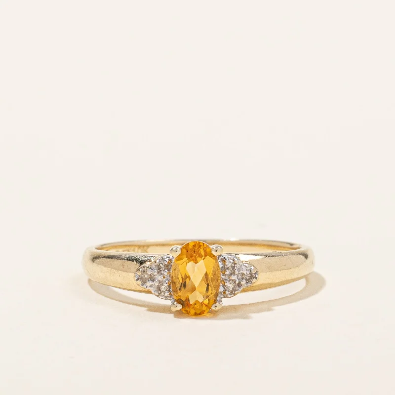Flash Jewelry Sale – Get Stunning Pieces At Low Prices Citrine & Diamond Ring | 0.35ct, 0.03ctw | SZ 6.5 |