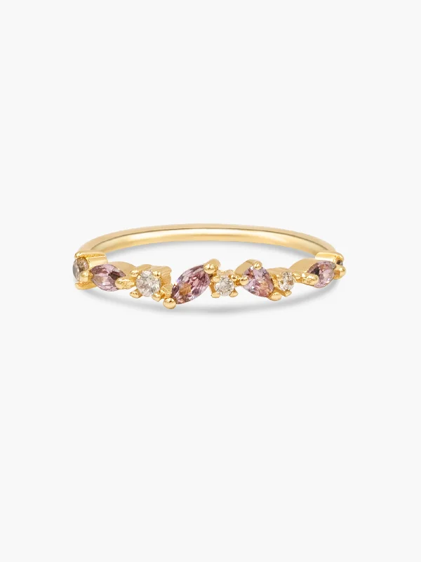 Luxury Jewelry Now At Special Promotional Rates Cluster Ring - Pink