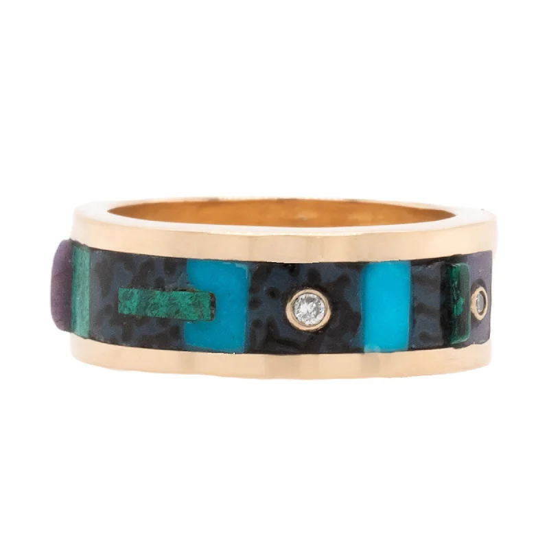 Dazzle With Discounts – Shop Jewelry On Sale Composition No. 1 Inlay Band