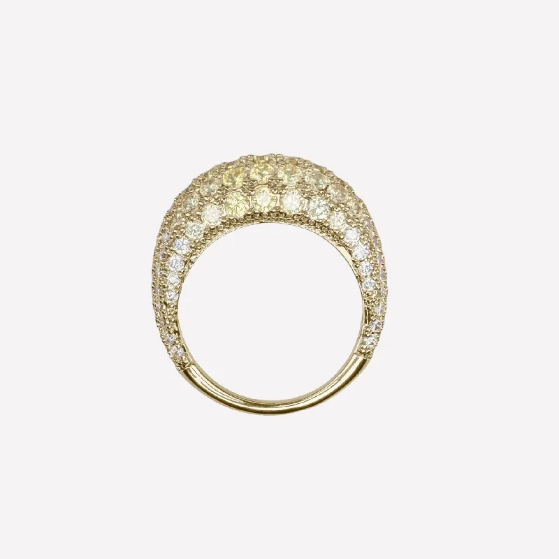 Grab Exquisite Jewelry At The Lowest Prices Cybele Pave Dome Ring
