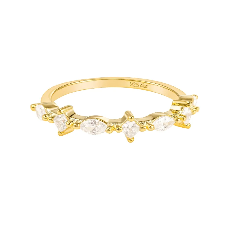 Elegant Necklaces And Bracelets At Limited-Time Offers Delia 14k Gold Vermeil Ring