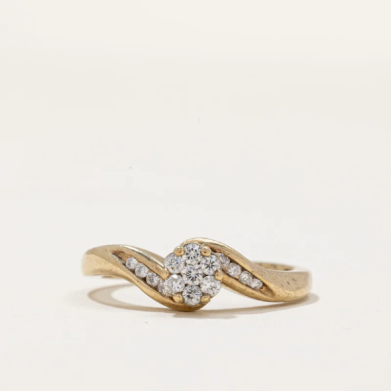 Unmissable Deals On Handmade Jewelry Collections Diamond Bypass Ring | 0.27ctw | SZ 7.25 |