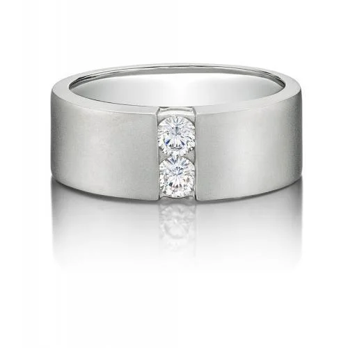 Shop Jewelry That Shines Without The High Price Dress ring with 0.56 carats* of diamond simulants in 10 carat white gold