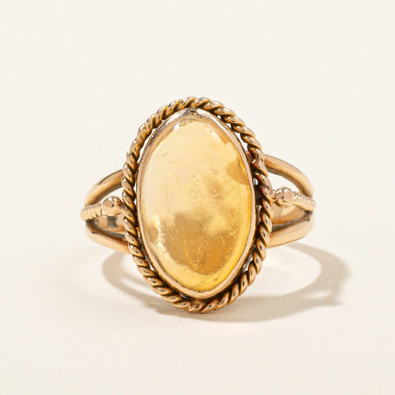Don't Miss Our Biggest Jewelry Sale Of The Season Fire Opal Cocktail Ring | 3.40ct | SZ 7 |