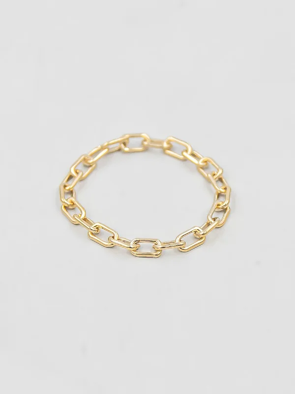 Luxury Handcrafted Jewelry For Elegant Looks Paperclip Chain Stacker
