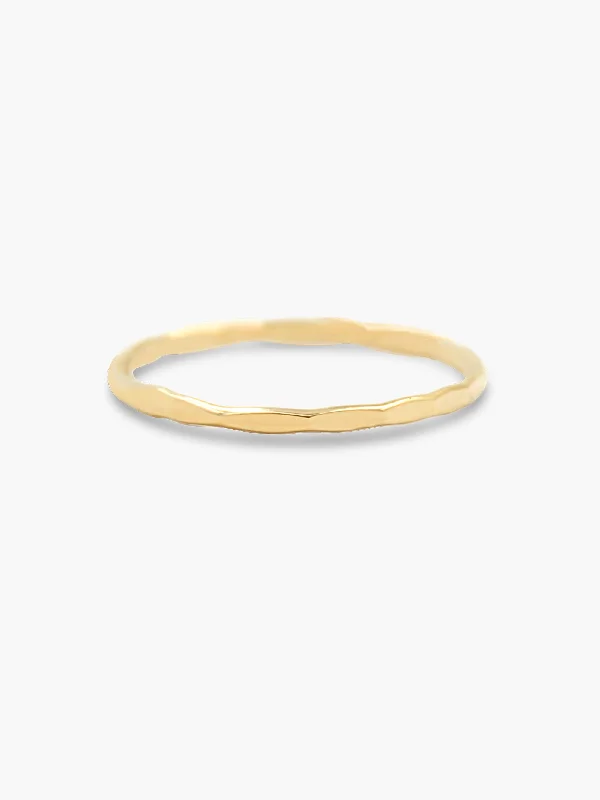 Big Discounts On Elegant Jewelry Collections Hammered Stacker