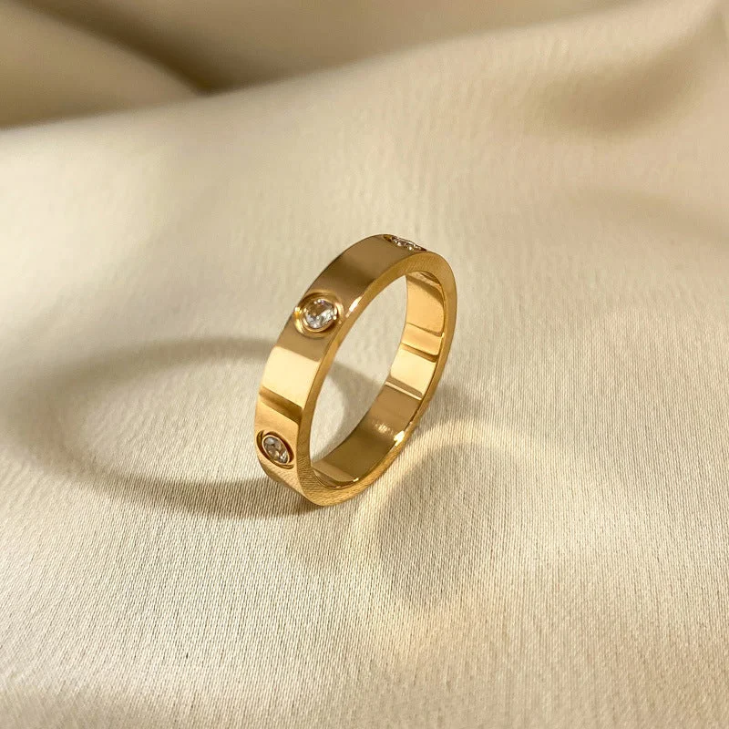 Limited-Time Offer On Elegant Jewelry Pieces Just Lil Things  Artificial Gold Ring jltr0222
