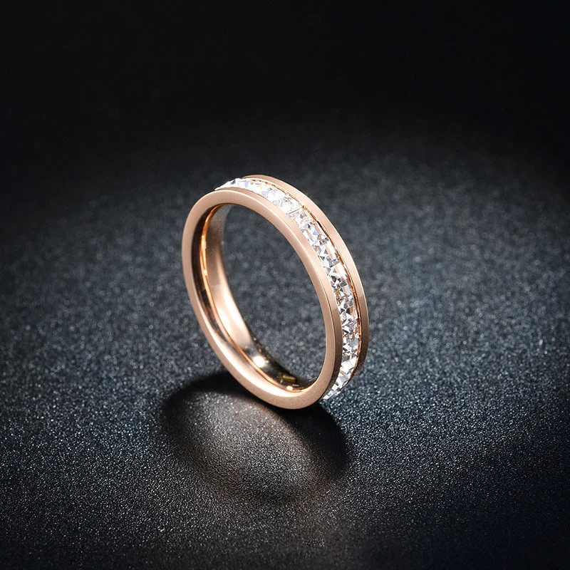 Seasonal Jewelry Sale – Upgrade Your Collection Just lil things Artificial Rose Gold Ring jltr0236