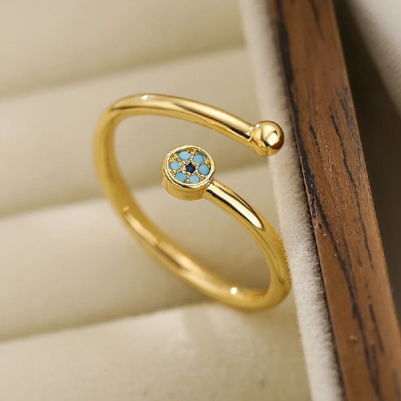 Shine Without Limits – Jewelry Sale Happening Now Just Lil Things Artificial Gold Rings JLTR0353