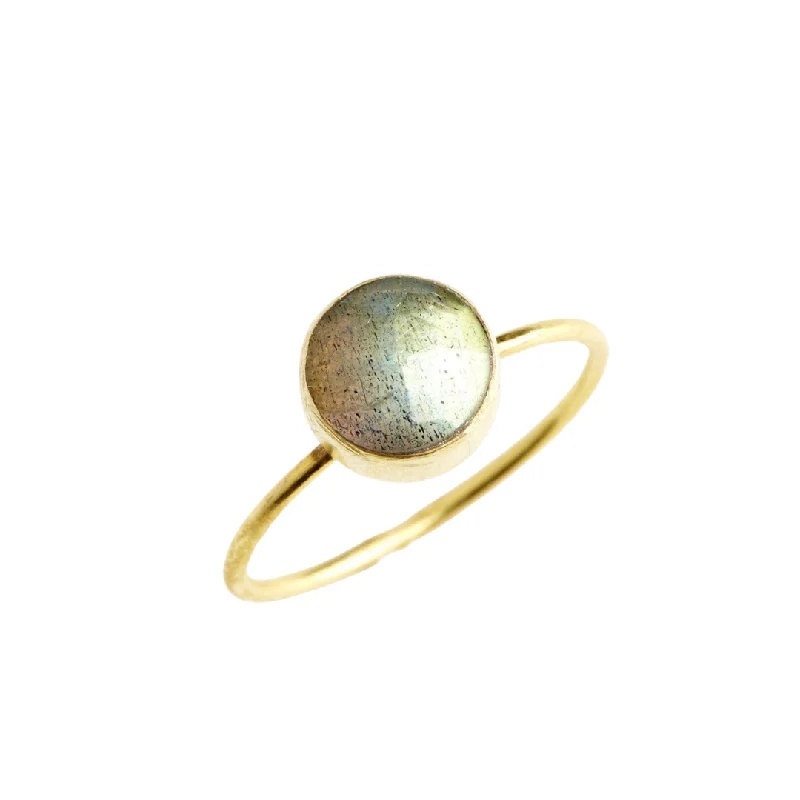 Jewelry Clearance Event – Stock Up Before It's Over Labradorite Circle Stacking Ring