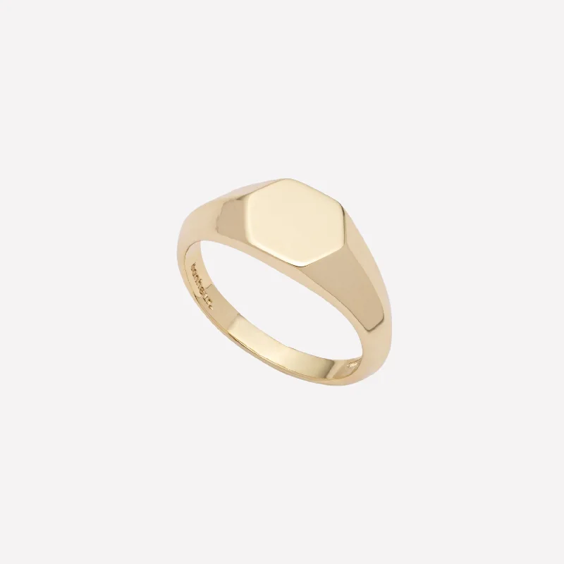 Buy More, Save More On Stunning Jewelry Designs Mabel Blank Signet Ring