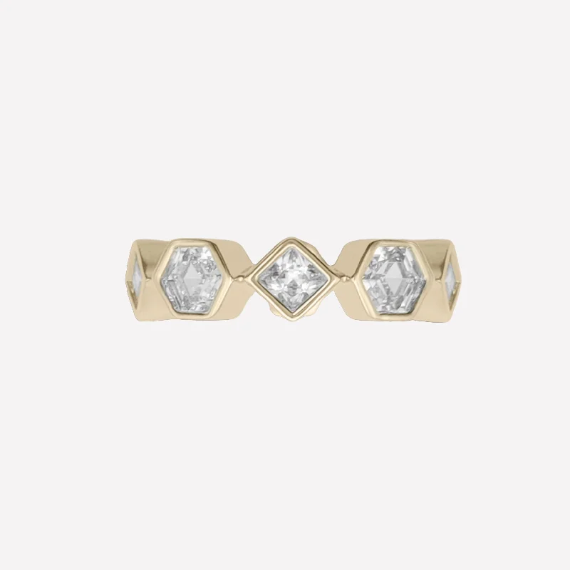 Special Offers On Handcrafted And Designer Jewelry Milou Bezel Set Eternity Ring