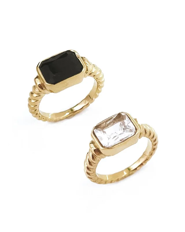 Shop Fine Jewelry With Amazing Deals Runa Stone Ring || Choose Color