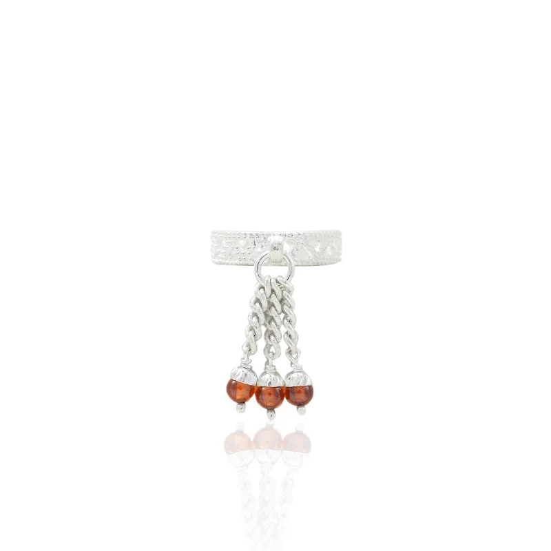 Premium Jewelry At Special Low Prices For A Limited Time Silver Classical Orange Beads Toe Rings
