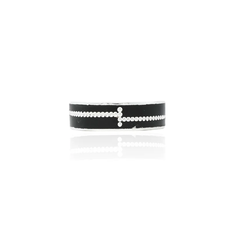 Premium Diamond Jewelry For Unforgettable Moments Silver "Keep It Simple" Boys Ring