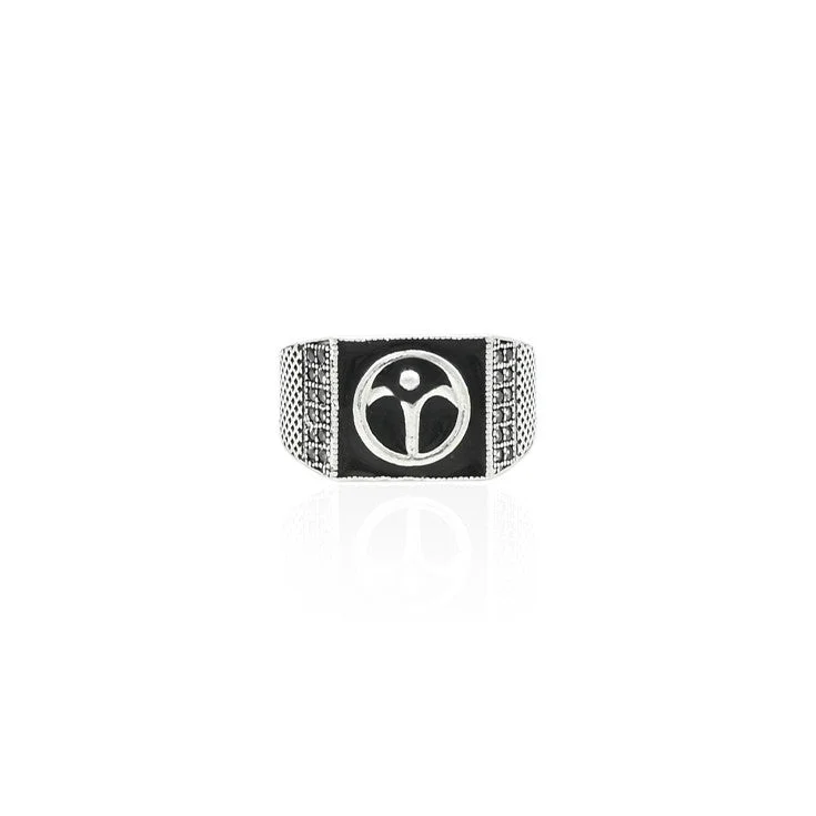 Stunning Statement Jewelry, Unbeatable Discounts Silver Weird Portion Vector Design Ring