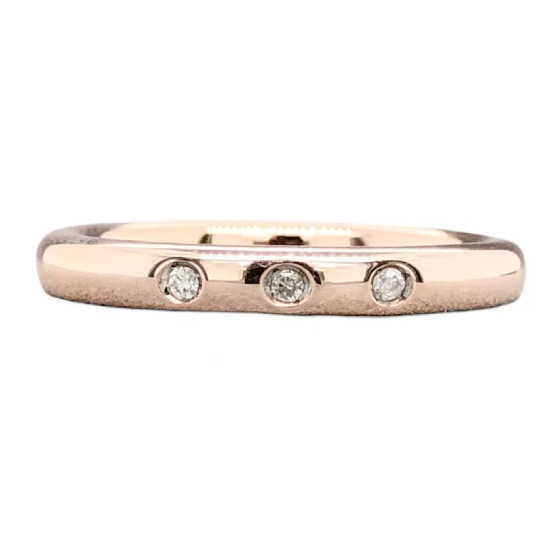 Handmade Pearl Jewelry For Timeless Elegance SS RGP 0.03cttw Diamond Stacking Ring