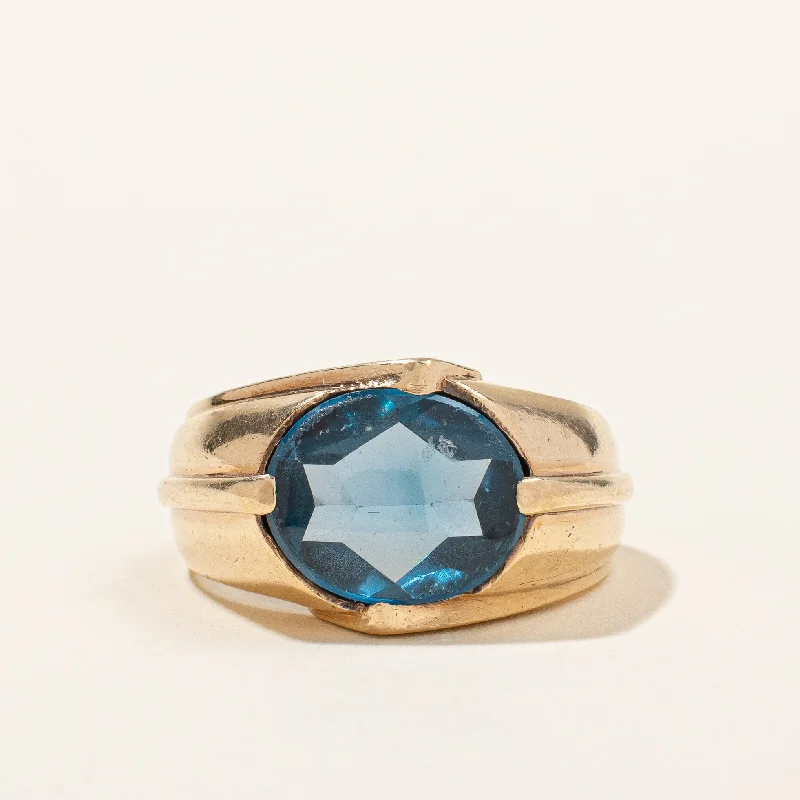 High-Quality Jewelry At A Fraction Of The Cost Synthetic Spinel Cocktail Ring | 3.00ct | SZ 8.25 |