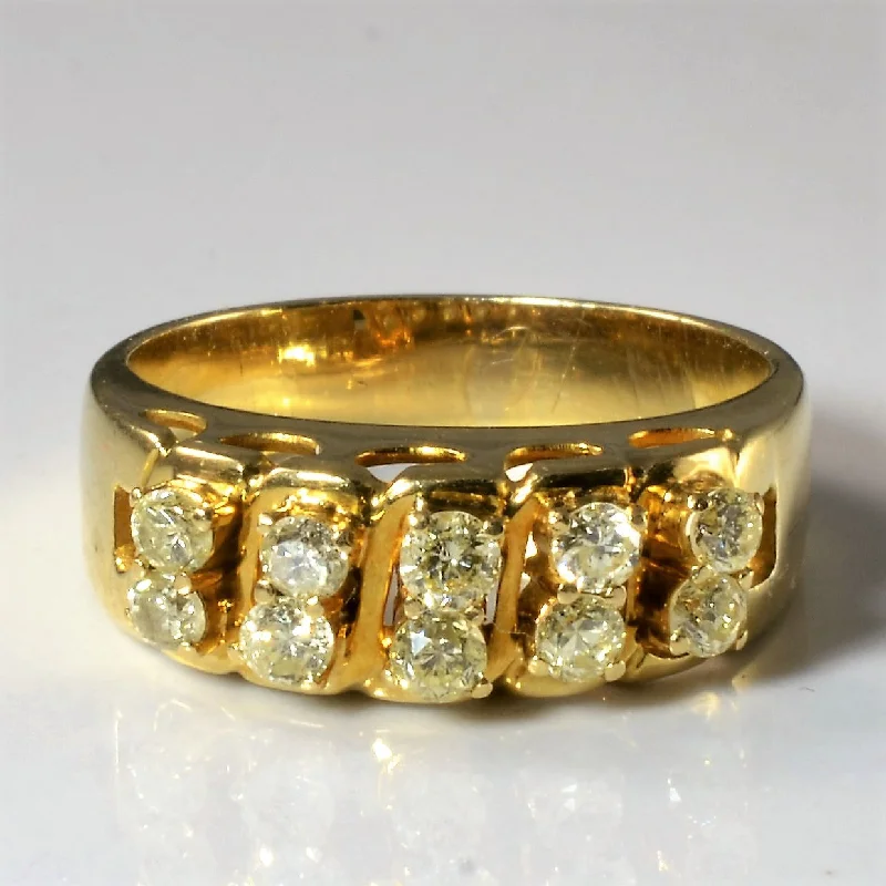Don't Miss Out On Jaw-Dropping Jewelry Discounts Pale Yellow Diamond Ring | 0.38ctw | SZ 6 |