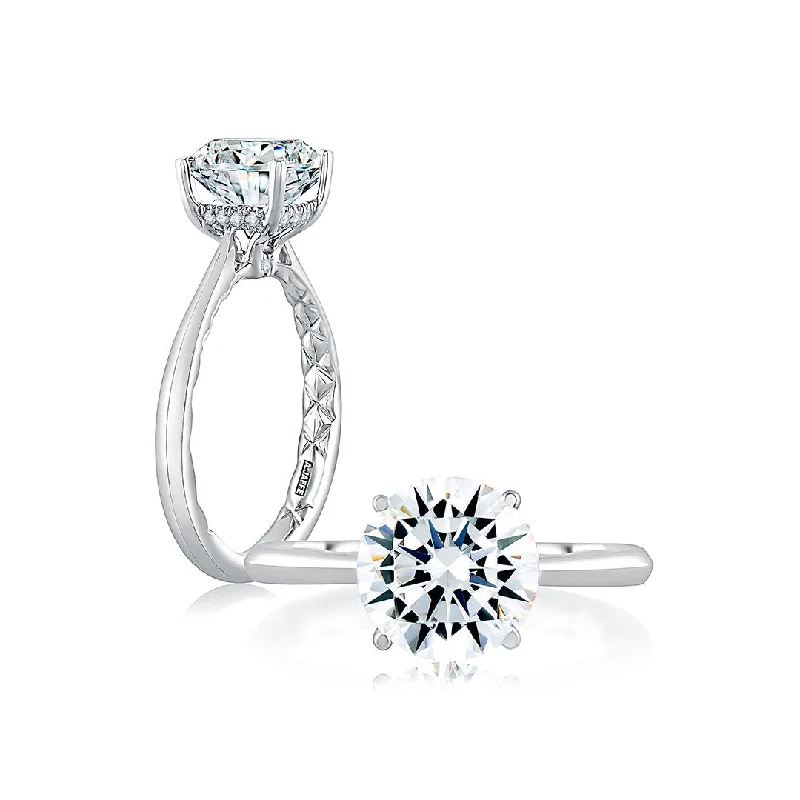 Discounted Luxury Jewelry – Shine Without The Splurge 0.06 ctw Diamond Solitaire Engagement Ring