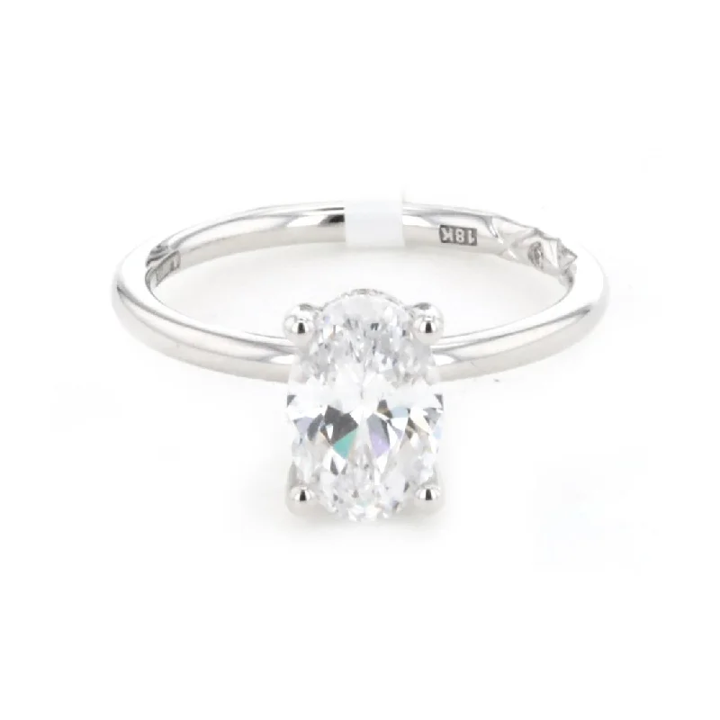 Huge Markdowns On Premium Jewelry Styles 0.08 ctw Diamond Hidden Halo Engagement Ring